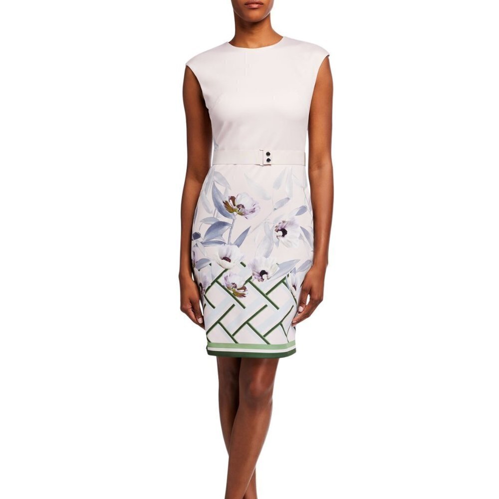 Ted Baker Haliey Everglade Bodycon Dress size Ted 3 NWT - Picture 6 of 6